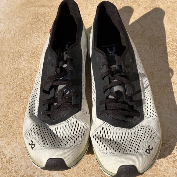 On Cloudboom Running shoes green black white 11.5 main image 5